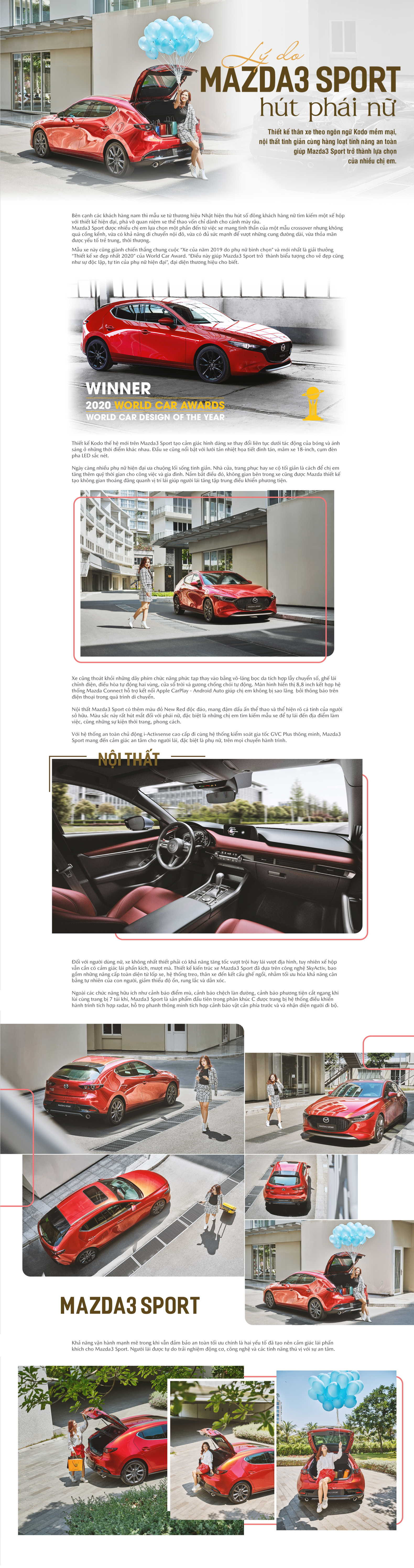 Xe Mazda3 Sport - thể thao và hiện đại, sẽ đưa bạn đến một trải nghiệm lái xe vô cùng thú vị và đầy phấn khích. Hãy xem hình ảnh và khám phá những tính năng nổi bật của chiếc xe này.
